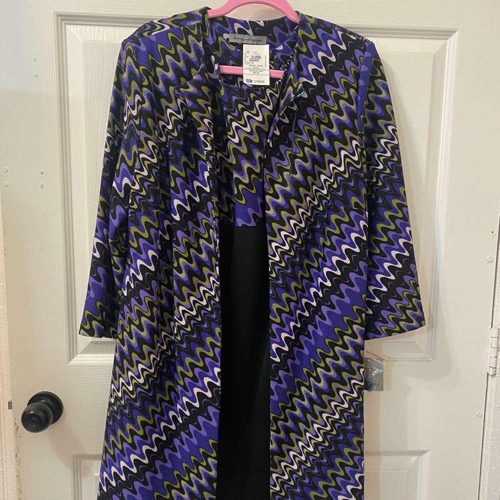 Matching dress and jacket, new